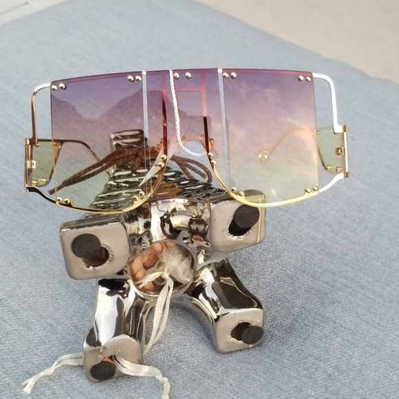 2020 woman Square style fashion luxury sunglasses - Picture 3 of 7